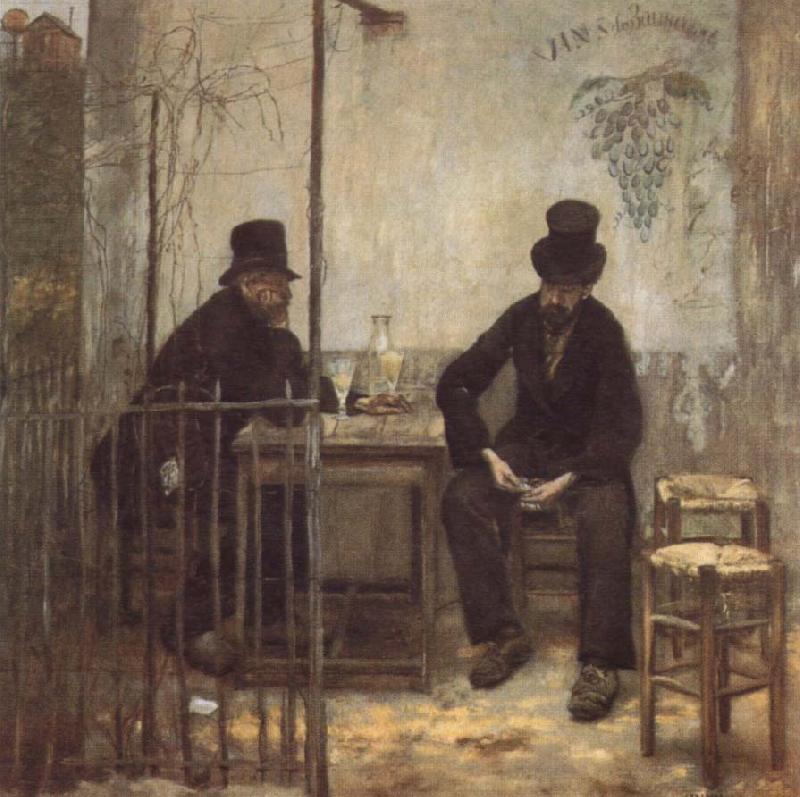 Jean-francois raffaelli The Absinth Driken